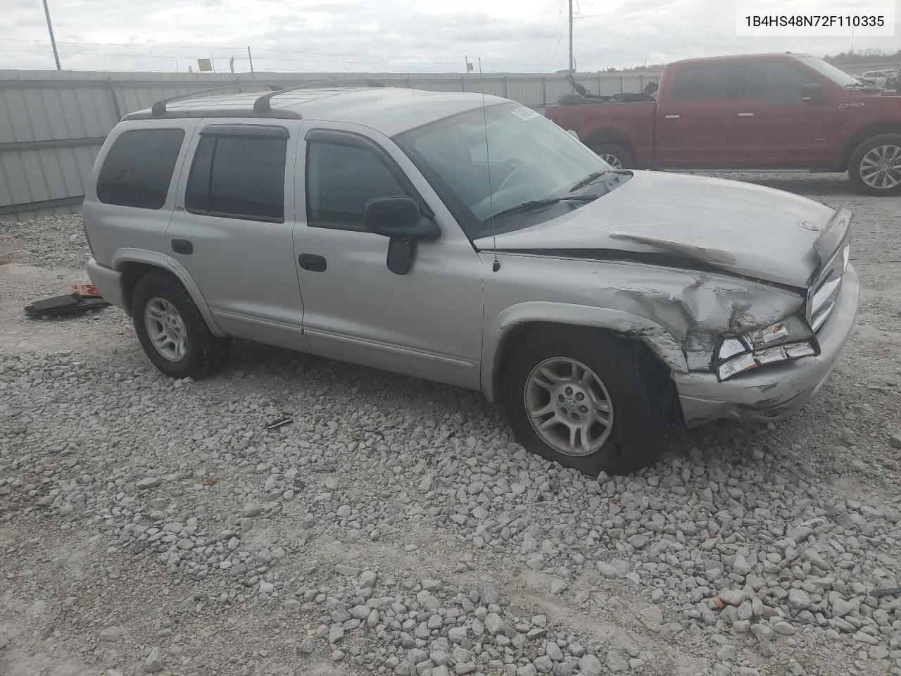 2002 Dodge Durango Slt VIN: 1B4HS48N72F110335 Lot: 78458914