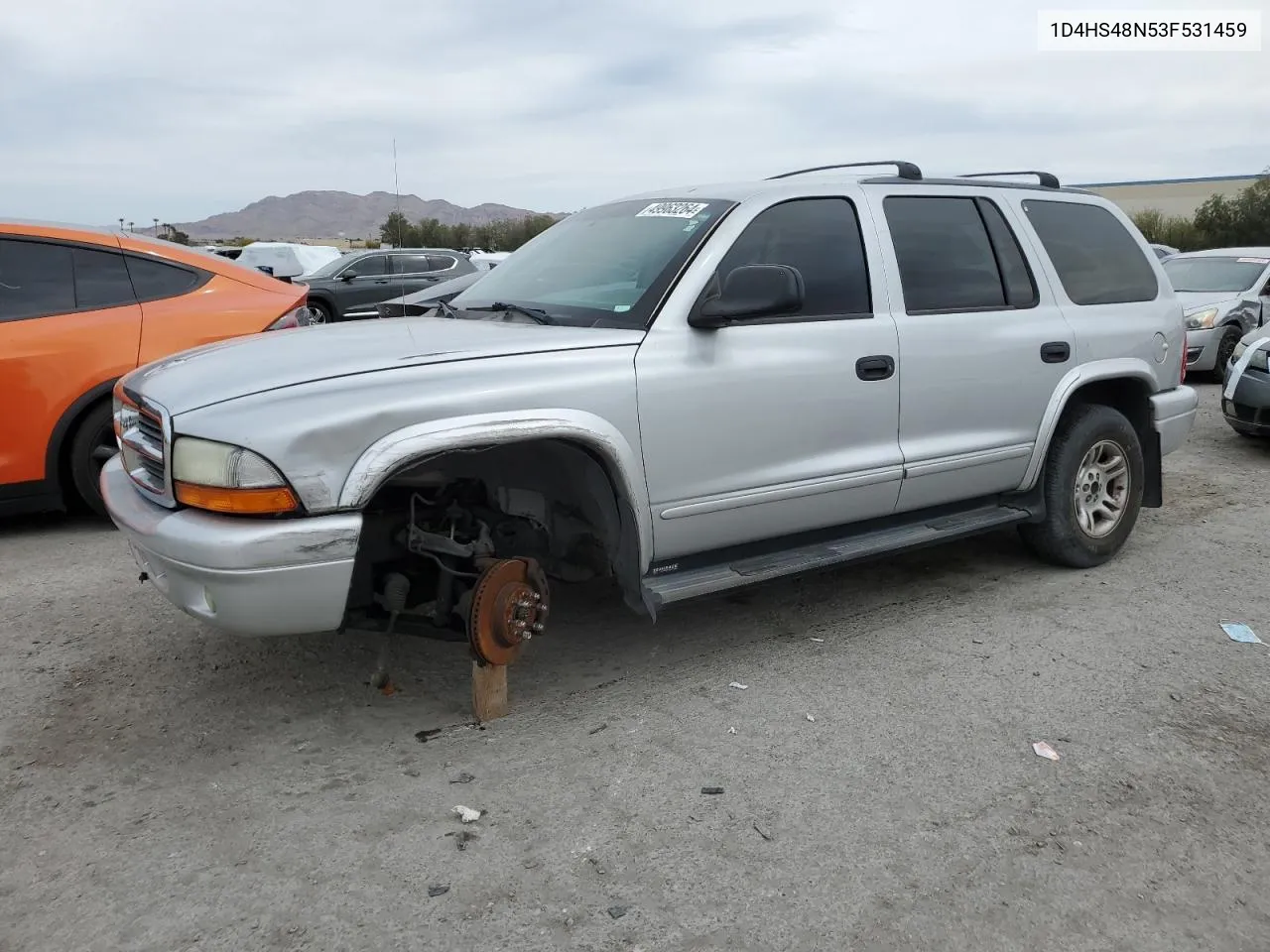 2003 Dodge Durango Slt VIN: 1D4HS48N53F531459 Lot: 49963264