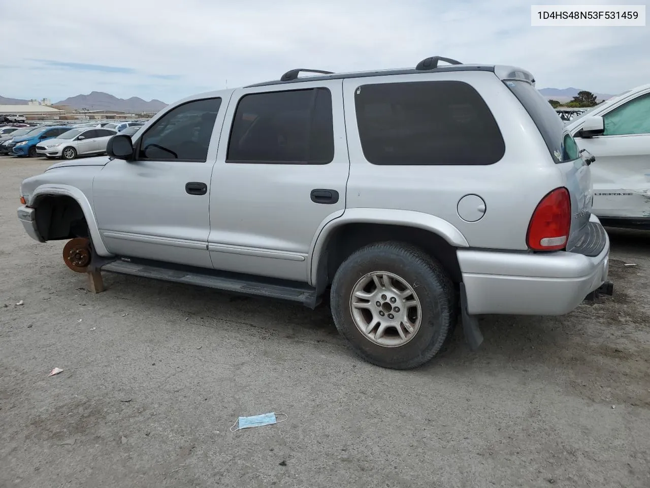 2003 Dodge Durango Slt VIN: 1D4HS48N53F531459 Lot: 49963264