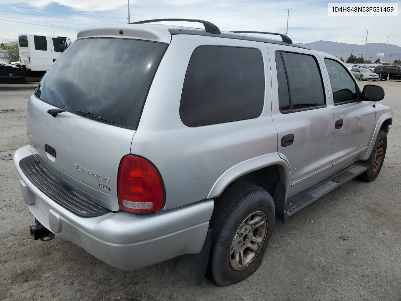 2003 Dodge Durango Slt VIN: 1D4HS48N53F531459 Lot: 49963264