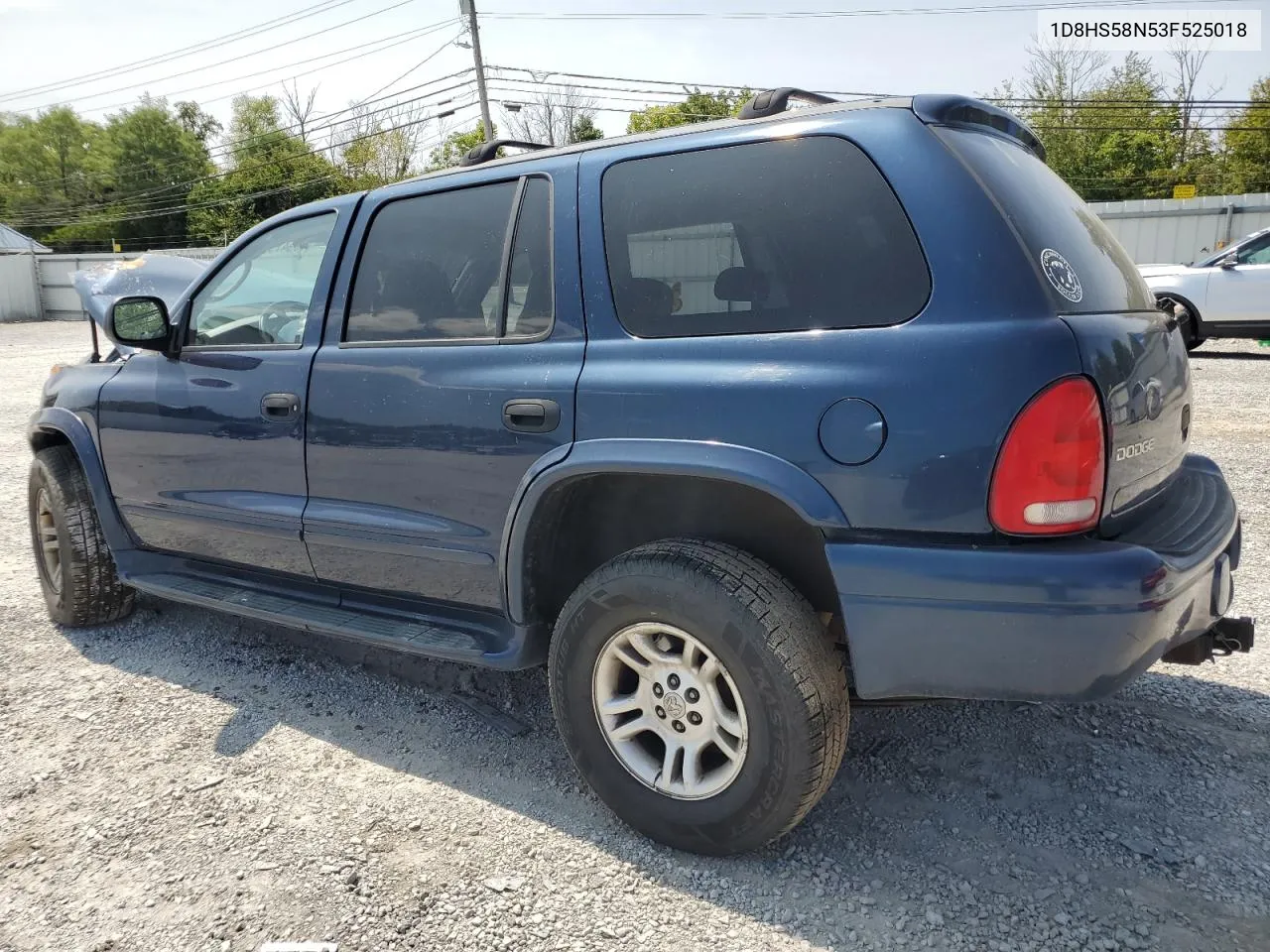 2003 Dodge Durango Slt Plus VIN: 1D8HS58N53F525018 Lot: 67947974