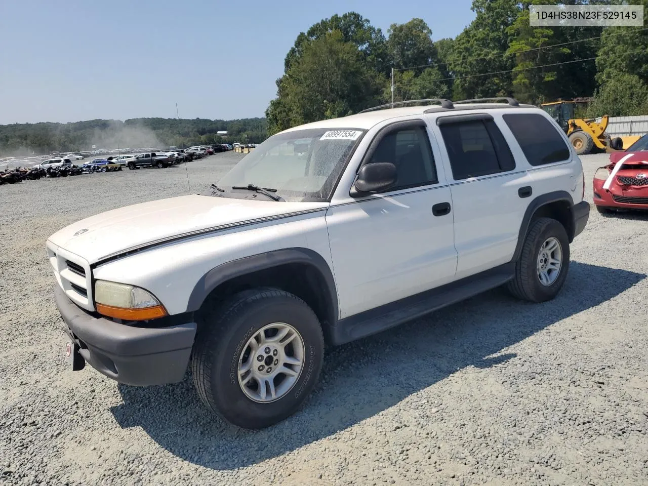 2003 Dodge Durango Sport VIN: 1D4HS38N23F529145 Lot: 68997554