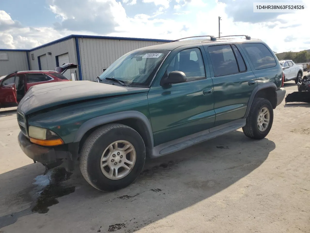 1D4HR38N63F524526 2003 Dodge Durango Sport