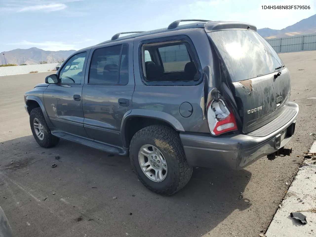 2003 Dodge Durango Slt VIN: 1D4HS48N83F579506 Lot: 73437624