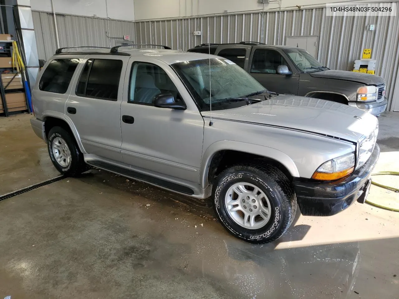 2003 Dodge Durango Slt VIN: 1D4HS48N03F504296 Lot: 75016274