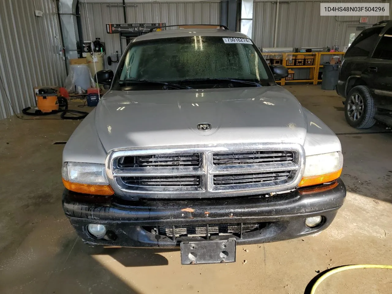 2003 Dodge Durango Slt VIN: 1D4HS48N03F504296 Lot: 75016274