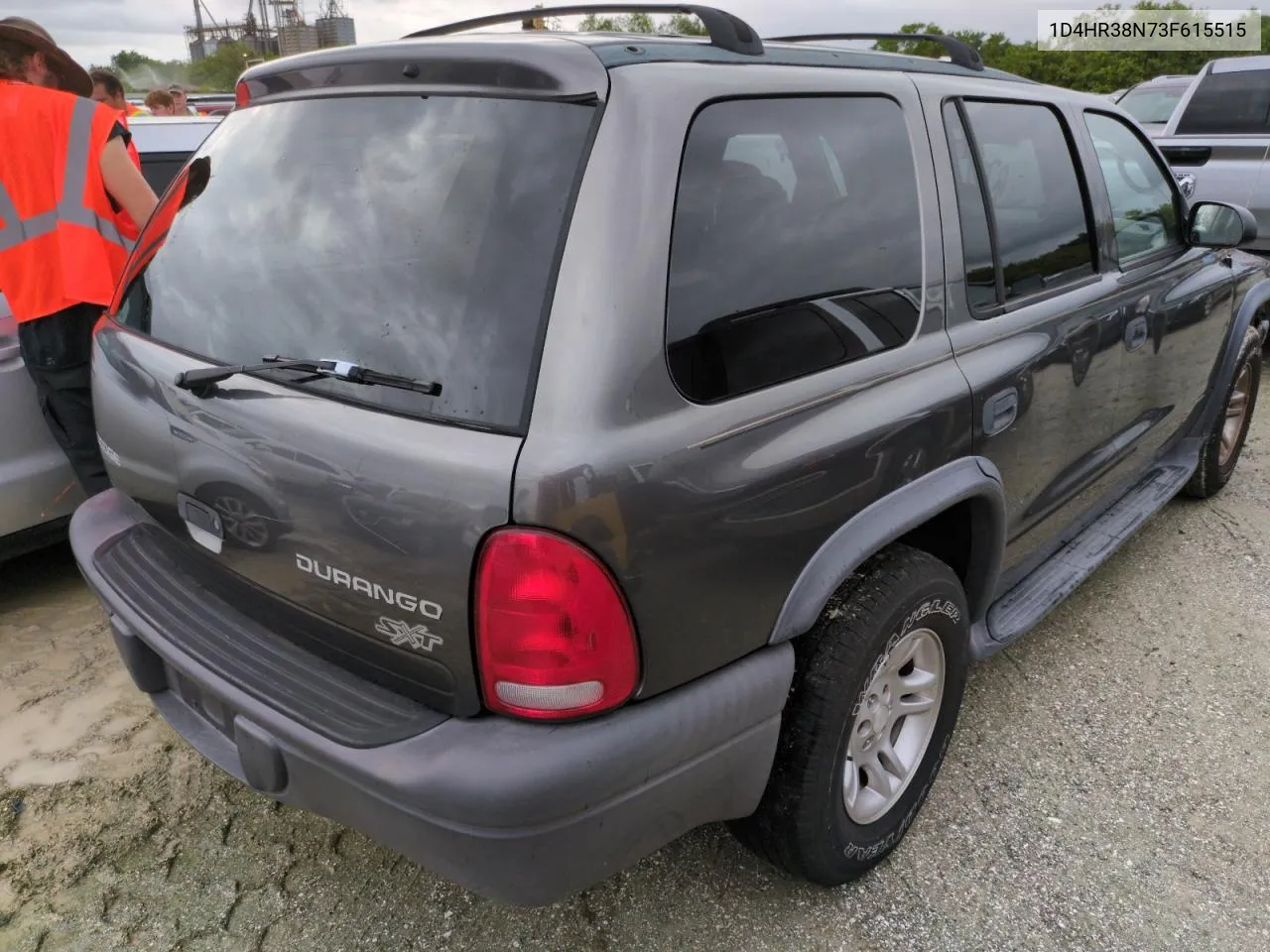 2003 Dodge Durango Sport VIN: 1D4HR38N73F615515 Lot: 75079654