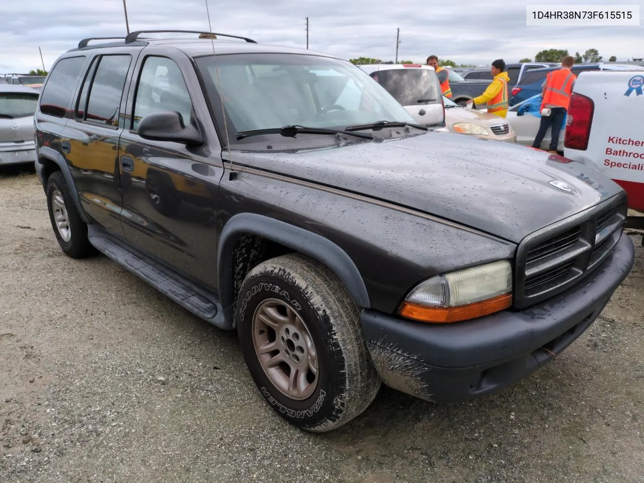 2003 Dodge Durango Sport VIN: 1D4HR38N73F615515 Lot: 75079654