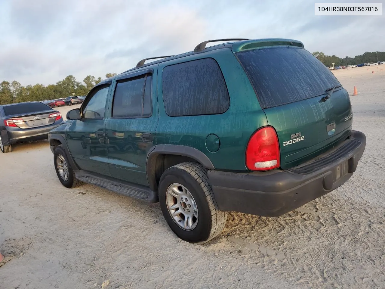 2003 Dodge Durango Sport VIN: 1D4HR38N03F567016 Lot: 75389194