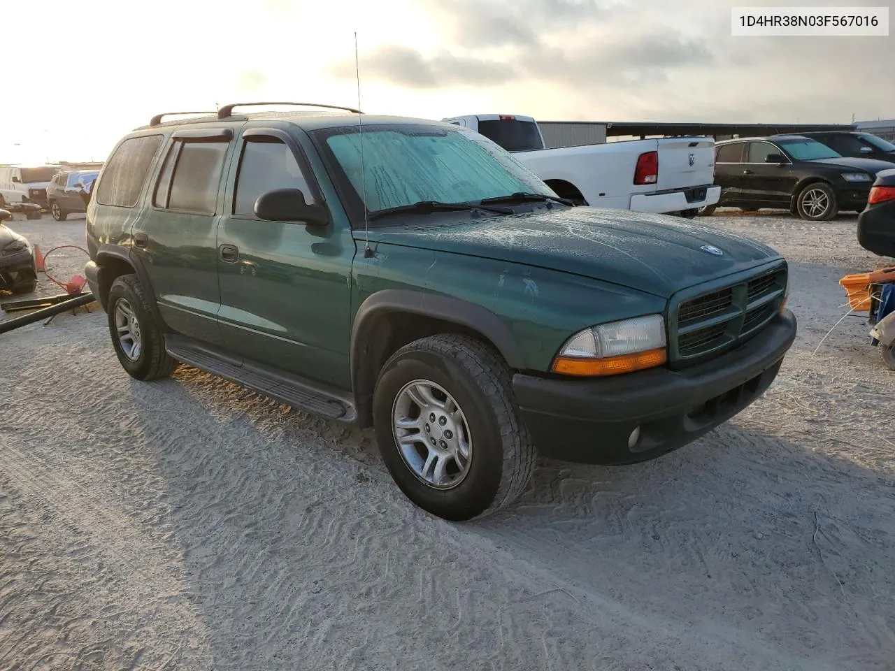 2003 Dodge Durango Sport VIN: 1D4HR38N03F567016 Lot: 75389194