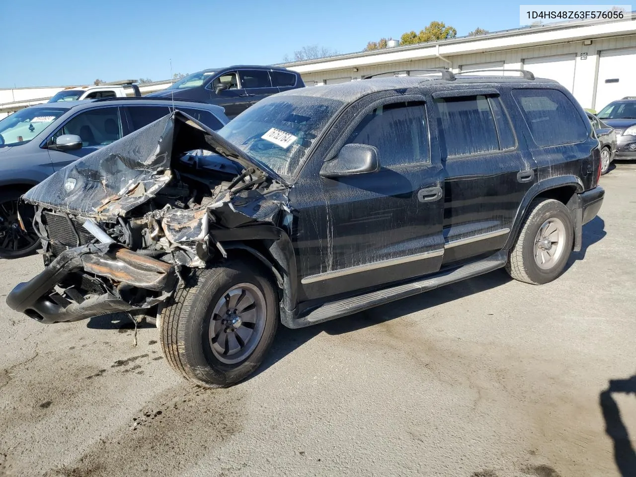 2003 Dodge Durango Slt VIN: 1D4HS48Z63F576056 Lot: 76752764