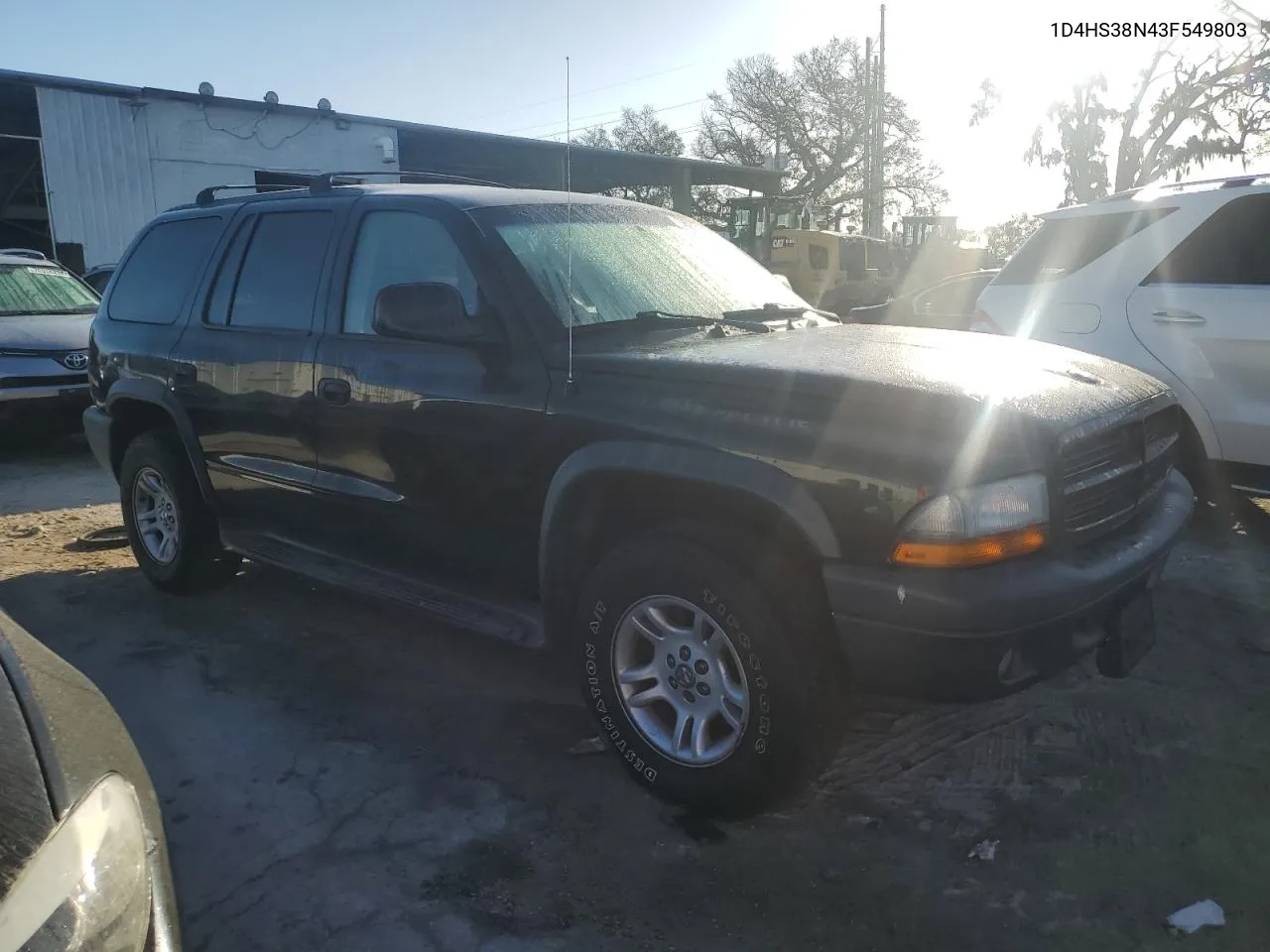 2003 Dodge Durango Sport VIN: 1D4HS38N43F549803 Lot: 78832234