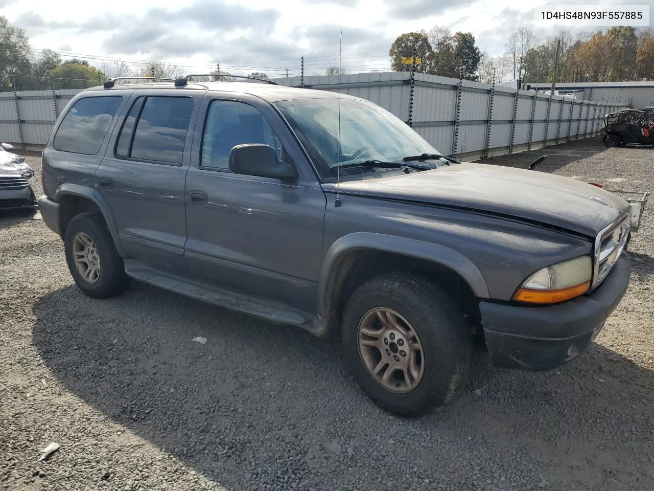 1D4HS48N93F557885 2003 Dodge Durango Slt