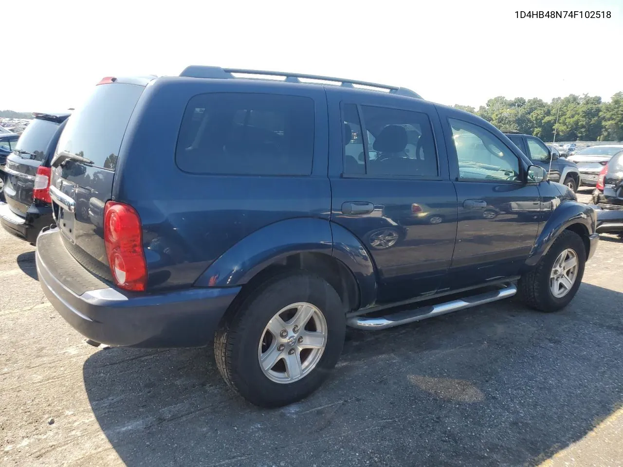 2004 Dodge Durango Slt VIN: 1D4HB48N74F102518 Lot: 75346224