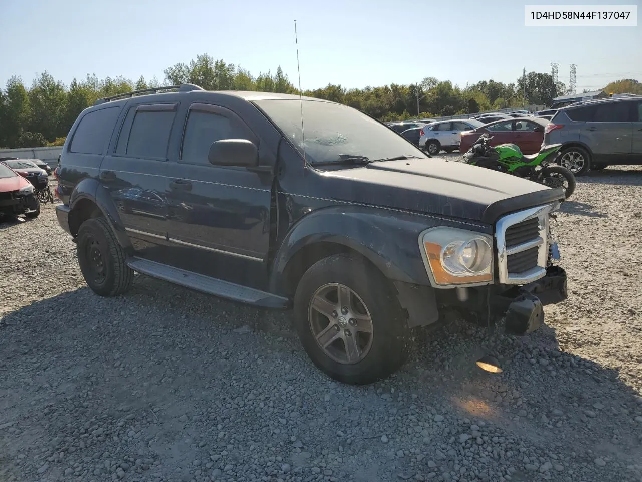 2004 Dodge Durango Limited VIN: 1D4HD58N44F137047 Lot: 75627074