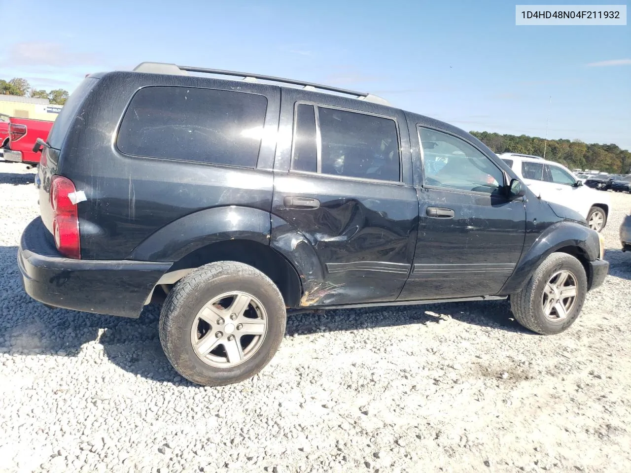 2004 Dodge Durango Slt VIN: 1D4HD48N04F211932 Lot: 80087524