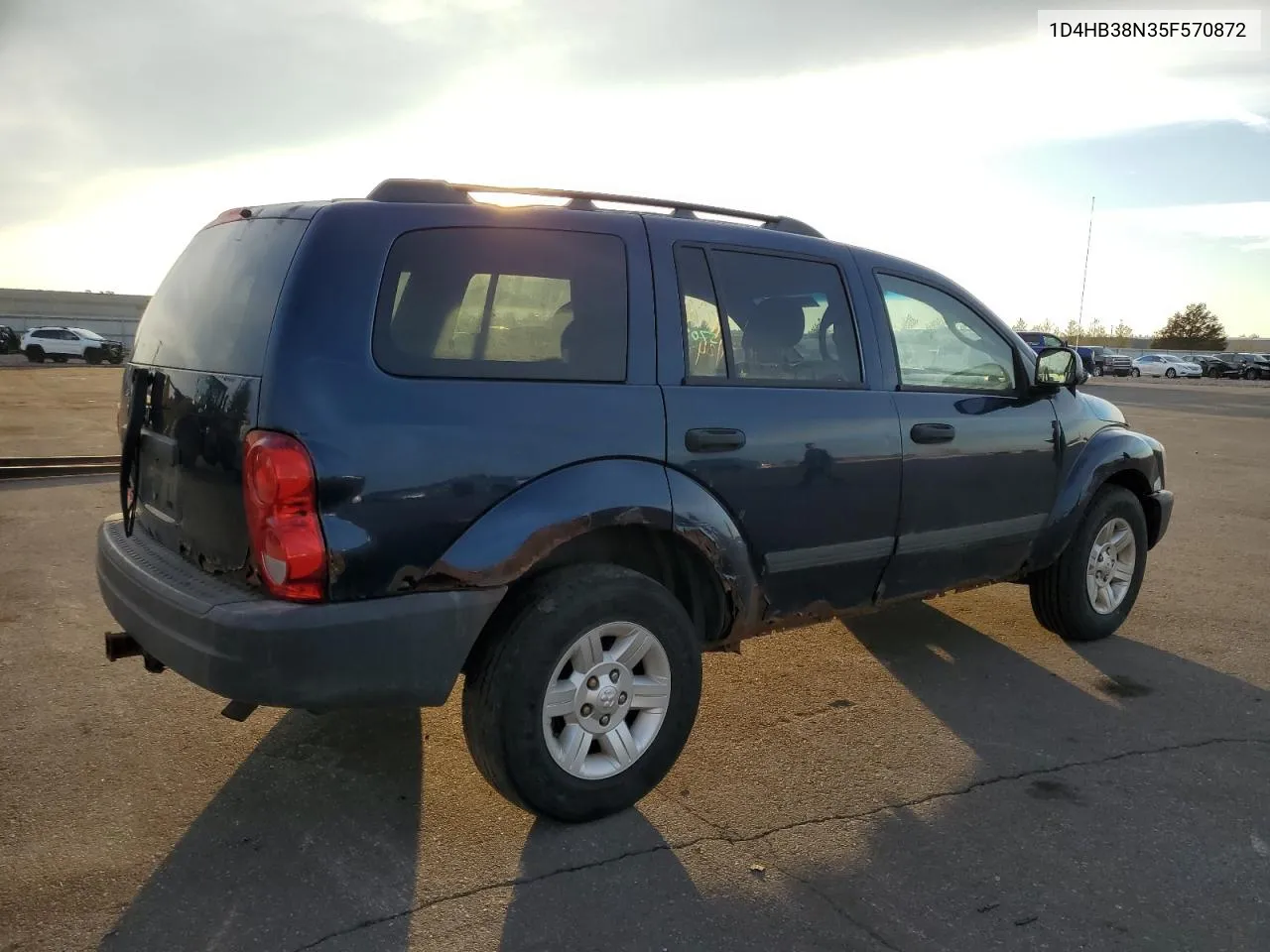 2005 Dodge Durango St VIN: 1D4HB38N35F570872 Lot: 41238194