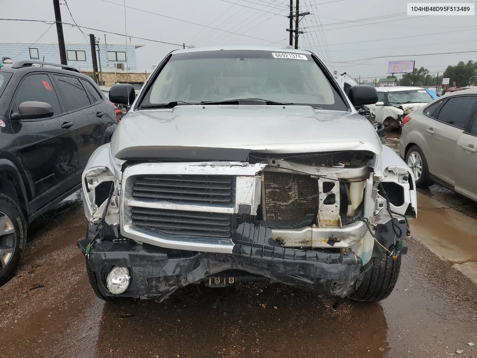 2005 Dodge Durango Slt VIN: 1D4HB48D95F513489 Lot: 66921374