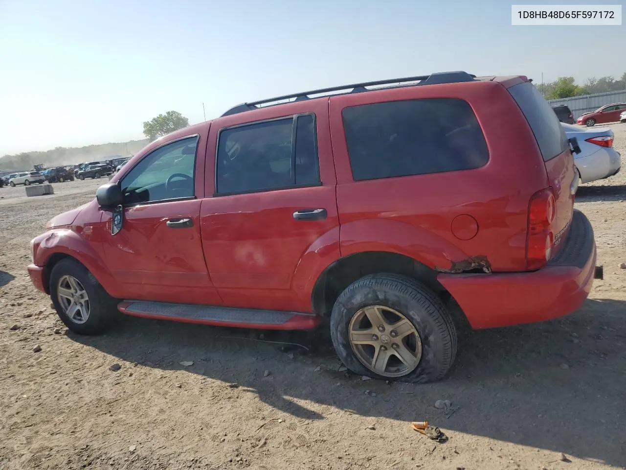 2005 Dodge Durango Slt VIN: 1D8HB48D65F597172 Lot: 68704264