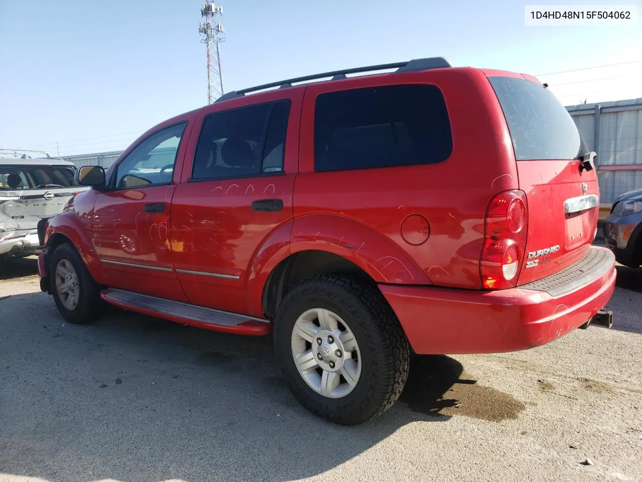 2005 Dodge Durango Slt VIN: 1D4HD48N15F504062 Lot: 70624664