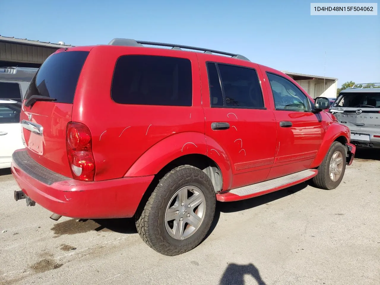 2005 Dodge Durango Slt VIN: 1D4HD48N15F504062 Lot: 70624664