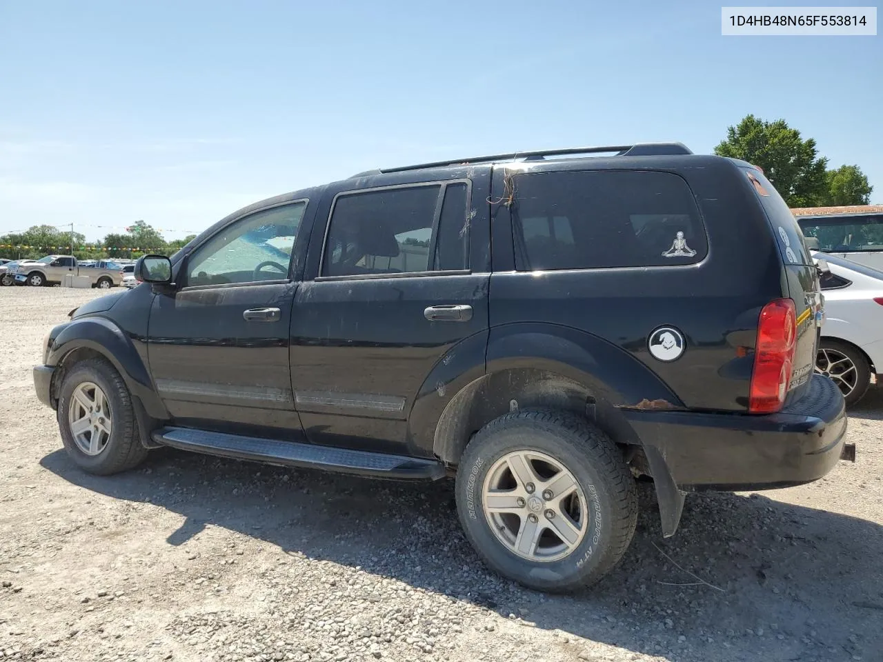 2005 Dodge Durango Slt VIN: 1D4HB48N65F553814 Lot: 71298814