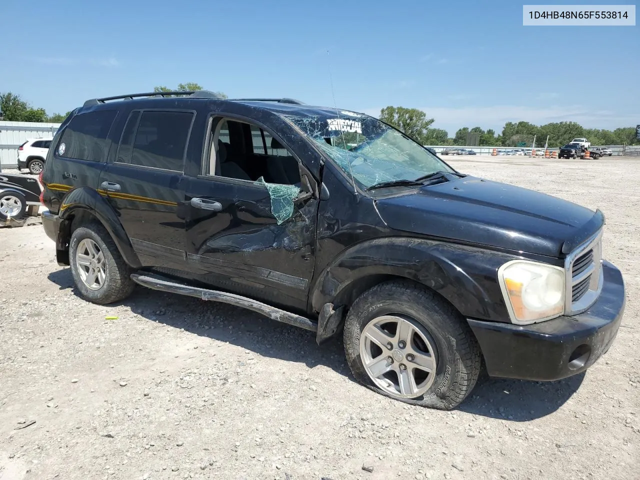 2005 Dodge Durango Slt VIN: 1D4HB48N65F553814 Lot: 71298814