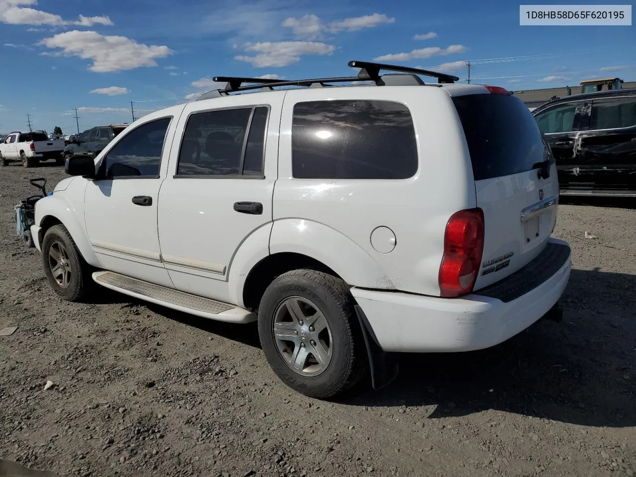 2005 Dodge Durango Limited VIN: 1D8HB58D65F620195 Lot: 72447574