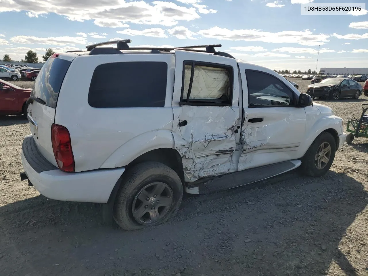 2005 Dodge Durango Limited VIN: 1D8HB58D65F620195 Lot: 72447574