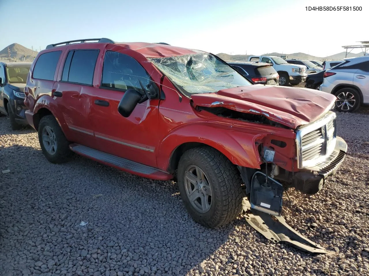 2005 Dodge Durango Limited VIN: 1D4HB58D65F581500 Lot: 73226884