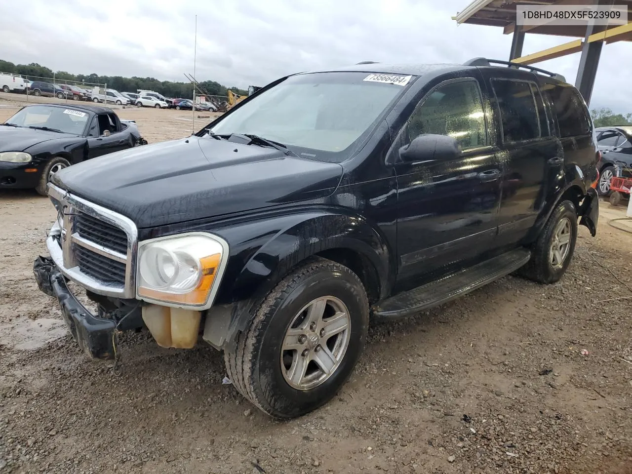 2005 Dodge Durango Slt VIN: 1D8HD48DX5F523909 Lot: 73566484