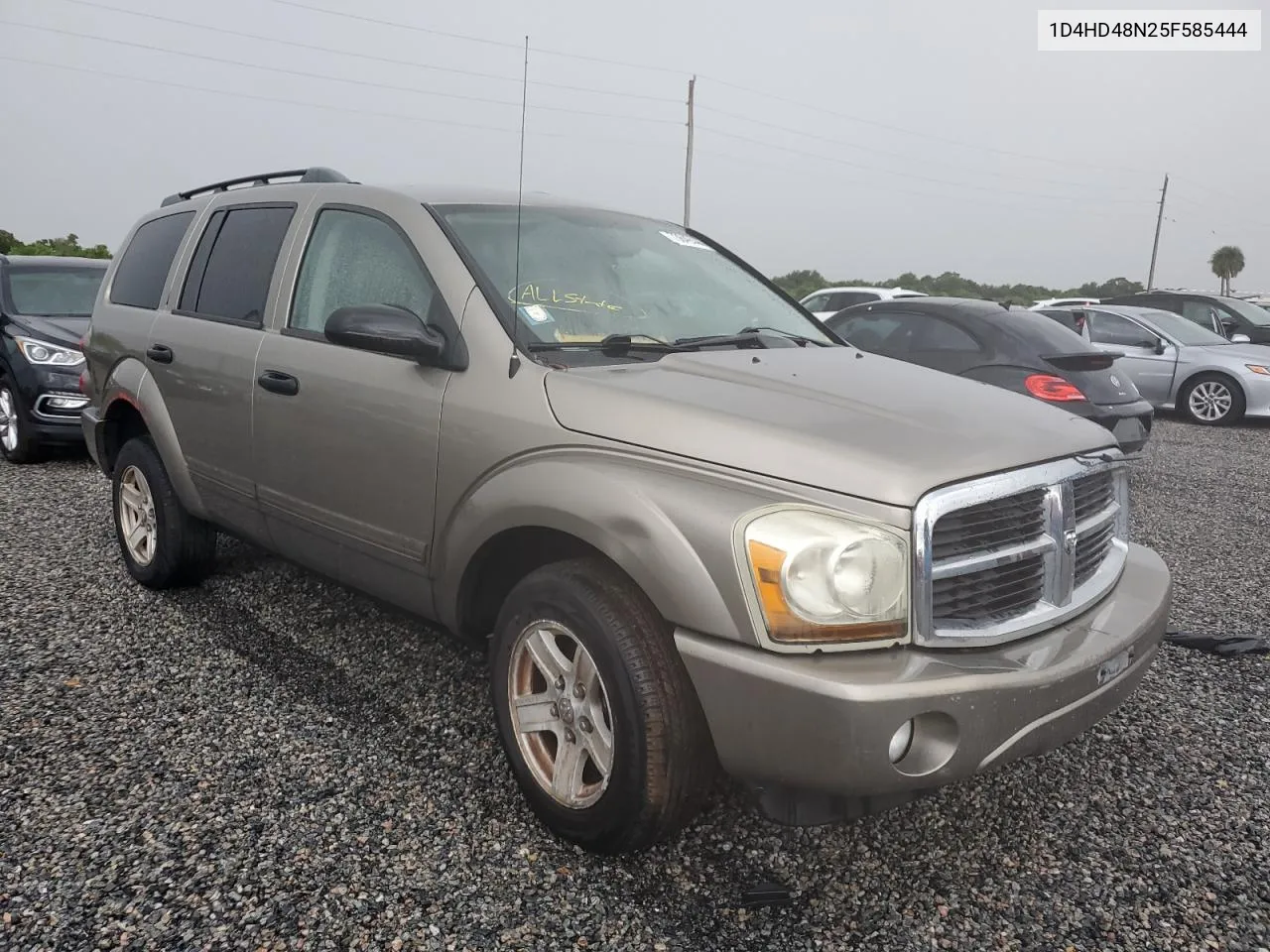 2005 Dodge Durango Slt VIN: 1D4HD48N25F585444 Lot: 73849444