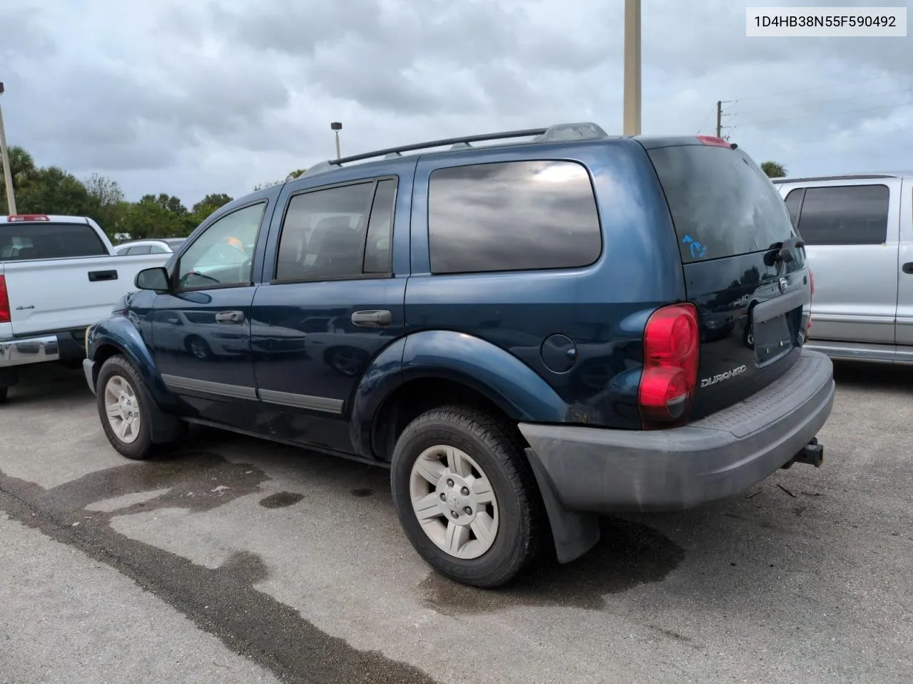 2005 Dodge Durango St VIN: 1D4HB38N55F590492 Lot: 73972024