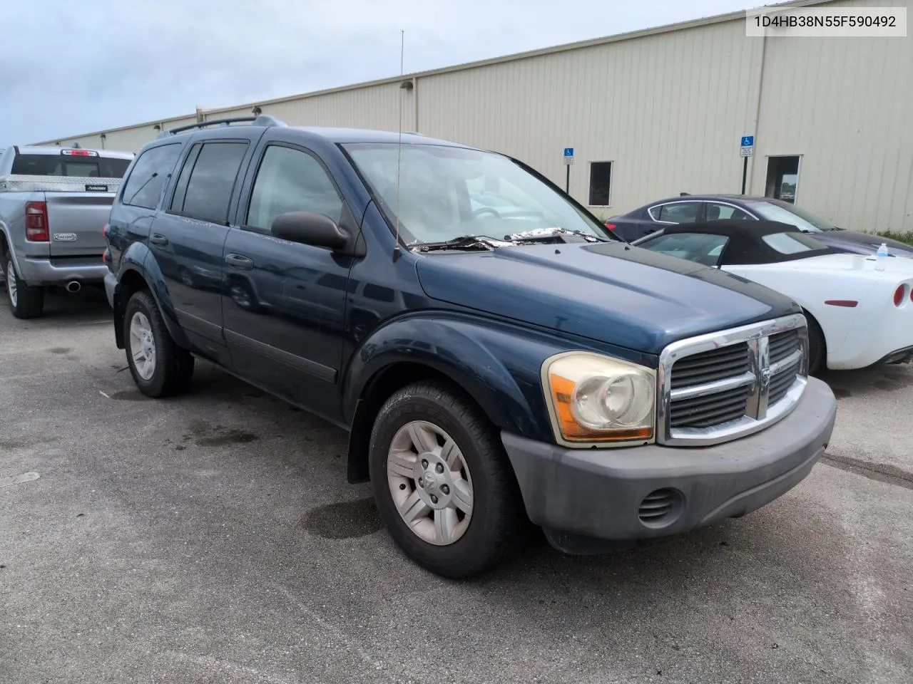 2005 Dodge Durango St VIN: 1D4HB38N55F590492 Lot: 73972024