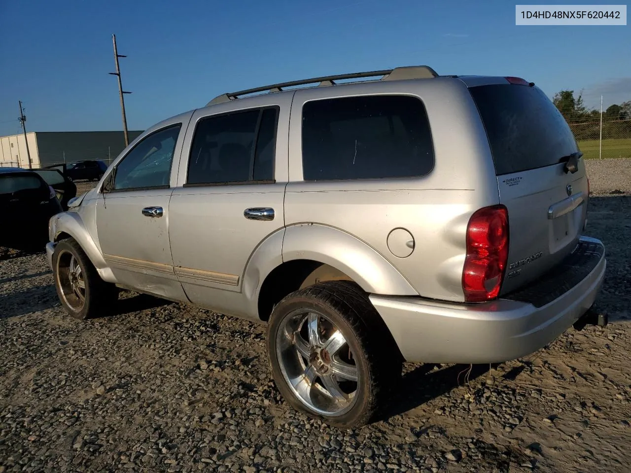 2005 Dodge Durango Slt VIN: 1D4HD48NX5F620442 Lot: 74539404