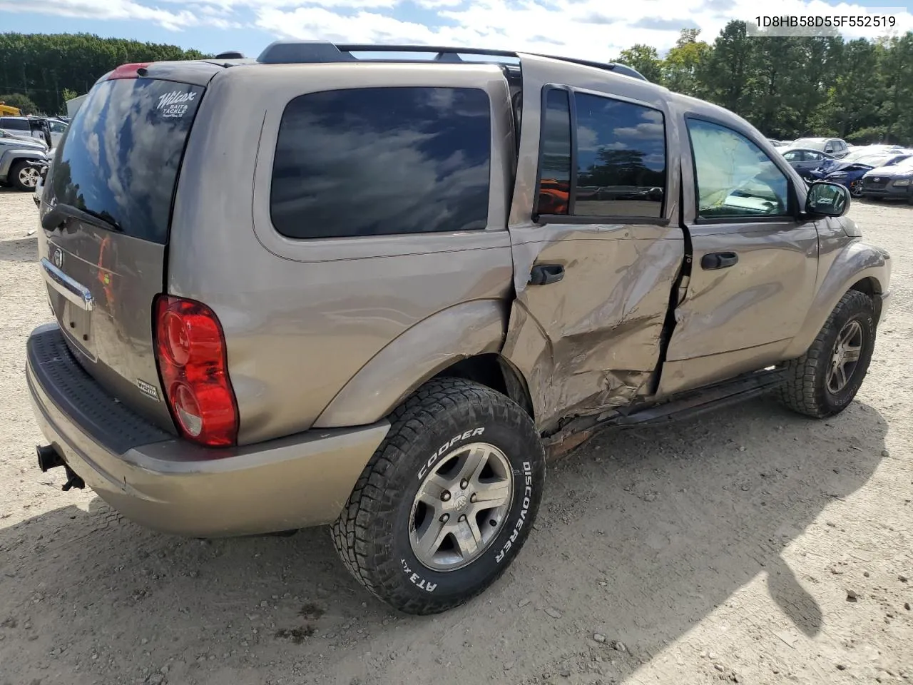 2005 Dodge Durango Limited VIN: 1D8HB58D55F552519 Lot: 74777594