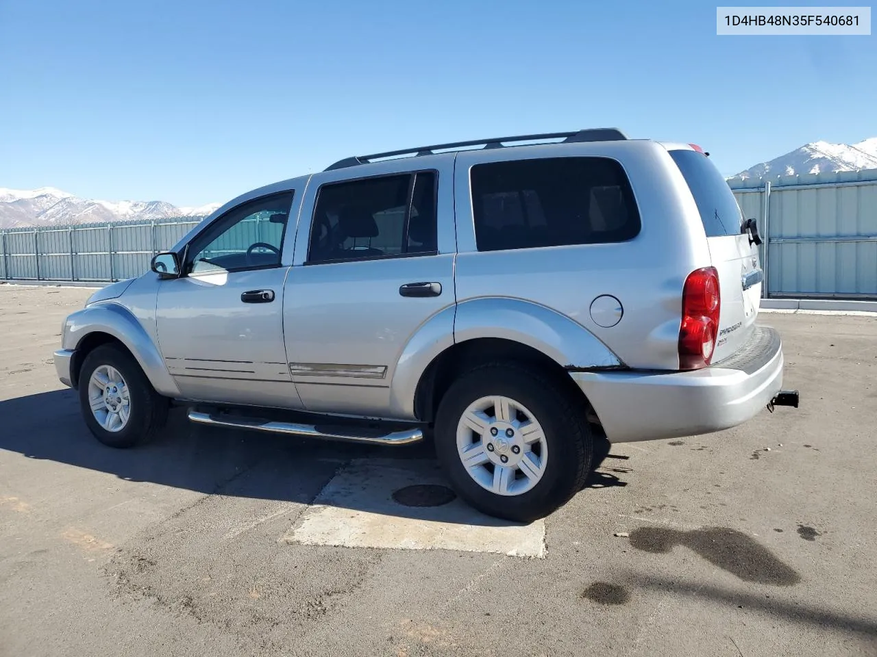 2005 Dodge Durango Slt VIN: 1D4HB48N35F540681 Lot: 79932674