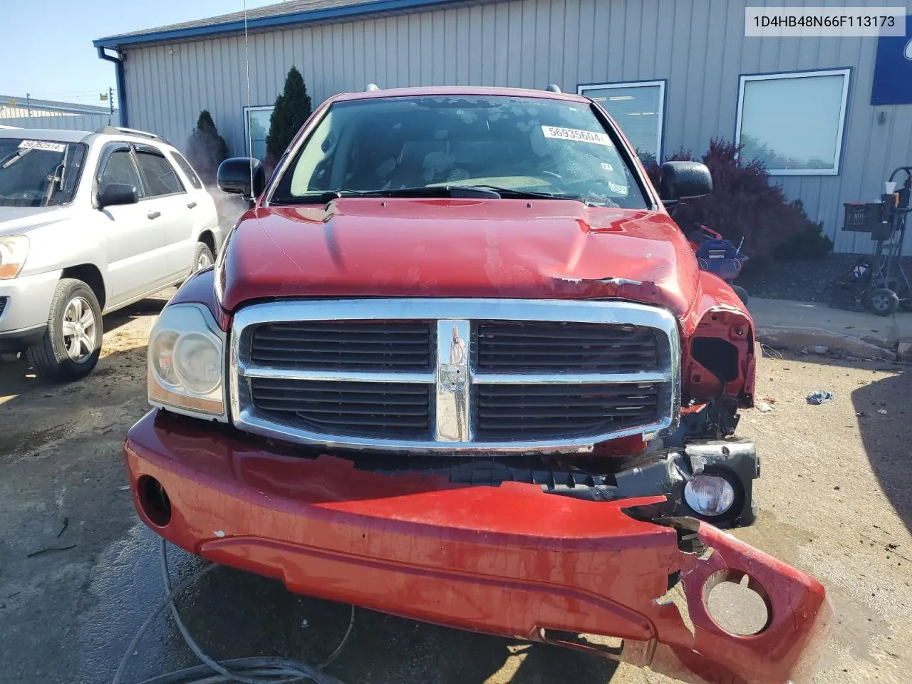 2006 Dodge Durango Slt VIN: 1D4HB48N66F113173 Lot: 56935604