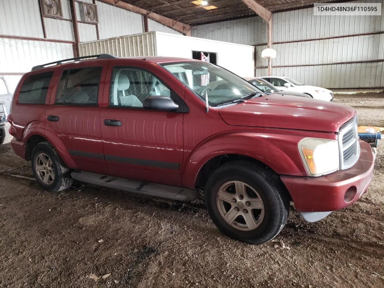 2006 Dodge Durango Slt VIN: 1D4HD48N36F110595 Lot: 56977394