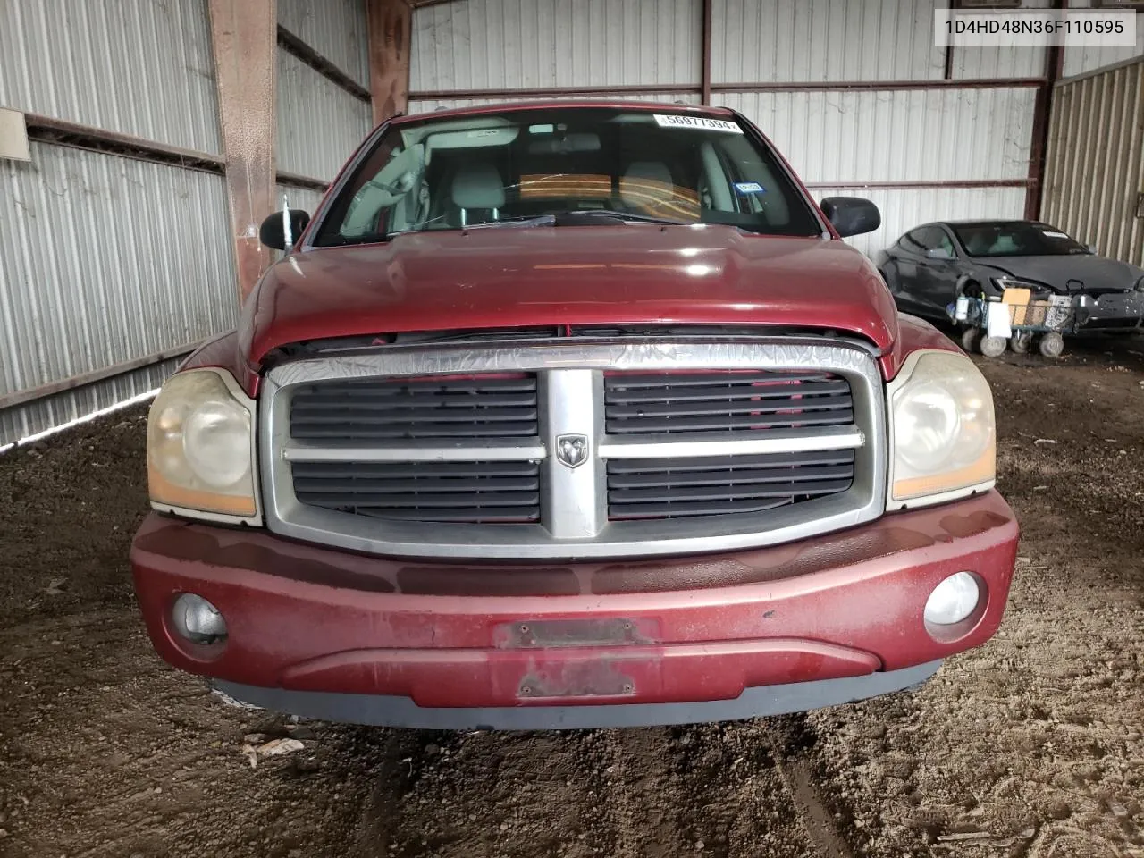 2006 Dodge Durango Slt VIN: 1D4HD48N36F110595 Lot: 56977394