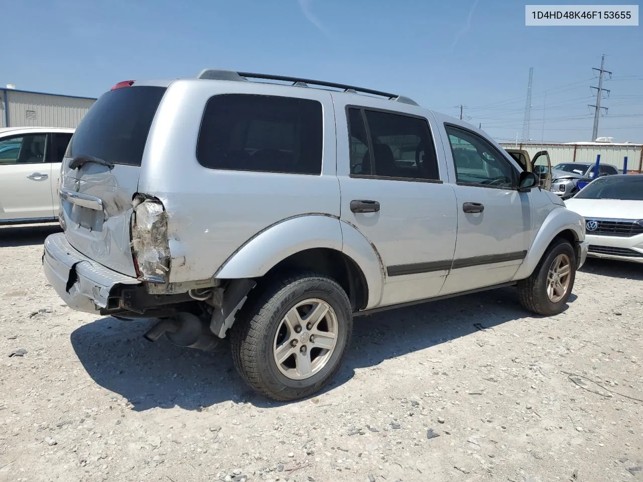 2006 Dodge Durango Slt VIN: 1D4HD48K46F153655 Lot: 66506204