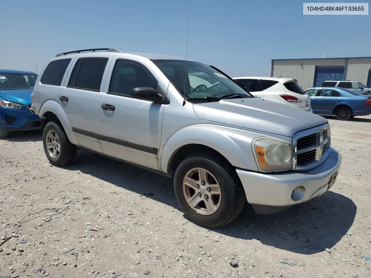 2006 Dodge Durango Slt VIN: 1D4HD48K46F153655 Lot: 66506204