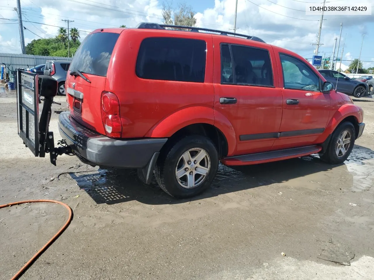 2006 Dodge Durango Sxt VIN: 1D4HD38K36F142429 Lot: 67027384