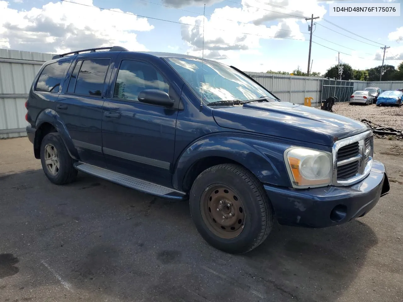 2006 Dodge Durango Slt VIN: 1D4HD48N76F175076 Lot: 69999504