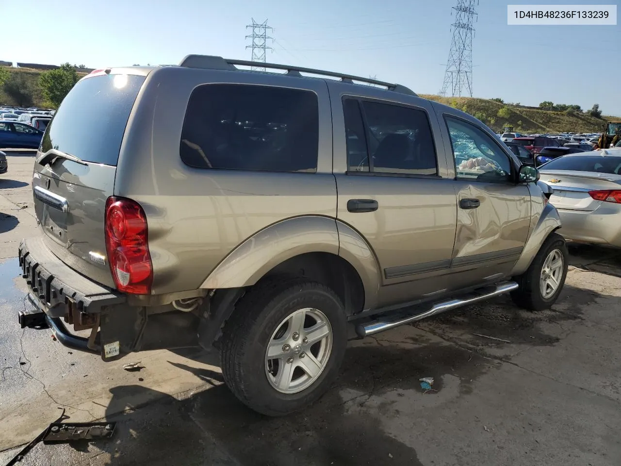 2006 Dodge Durango Slt VIN: 1D4HB48236F133239 Lot: 70707304