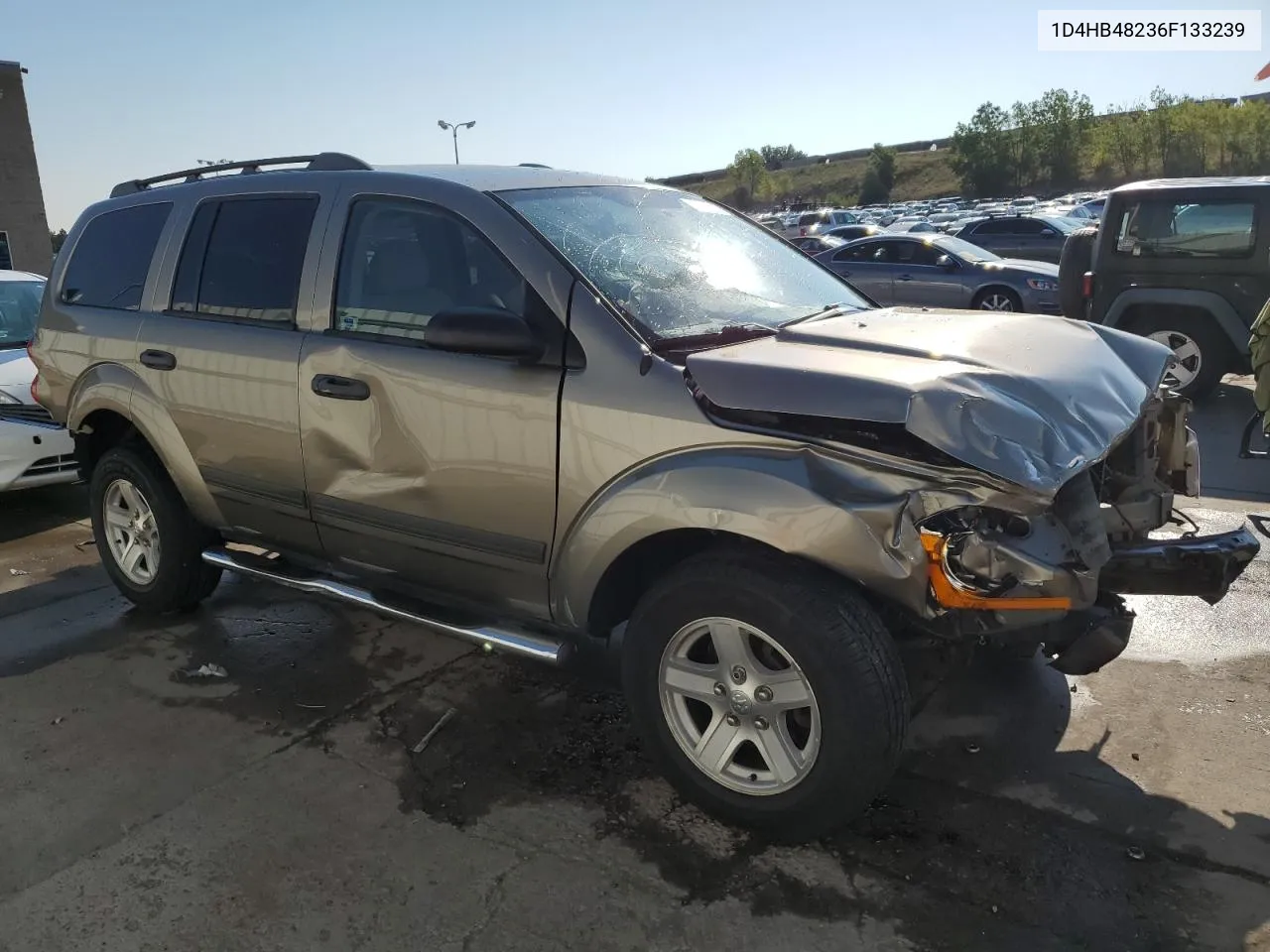 2006 Dodge Durango Slt VIN: 1D4HB48236F133239 Lot: 70707304