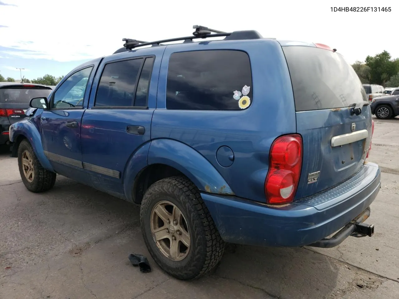 2006 Dodge Durango Slt VIN: 1D4HB48226F131465 Lot: 71655114