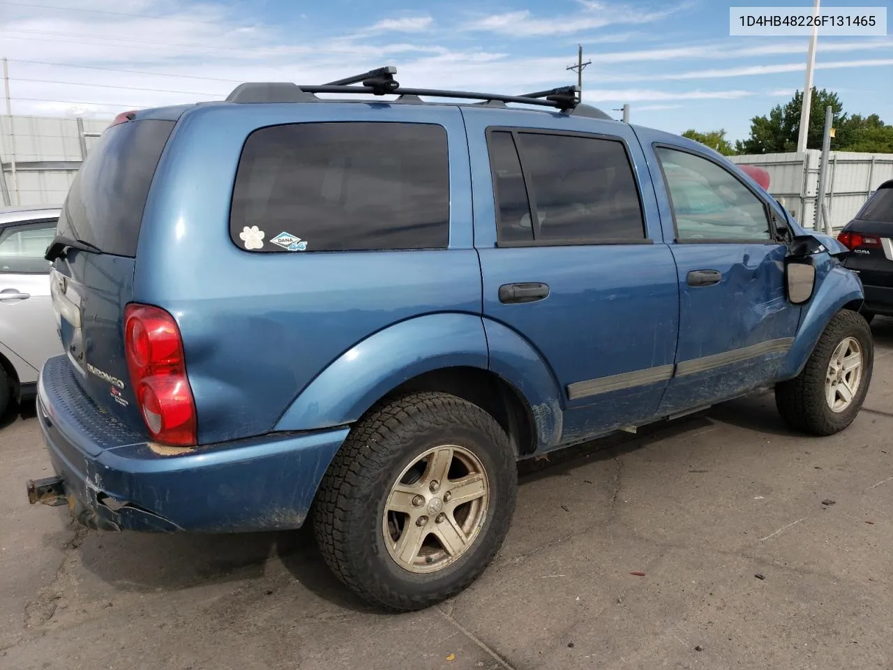 2006 Dodge Durango Slt VIN: 1D4HB48226F131465 Lot: 71655114