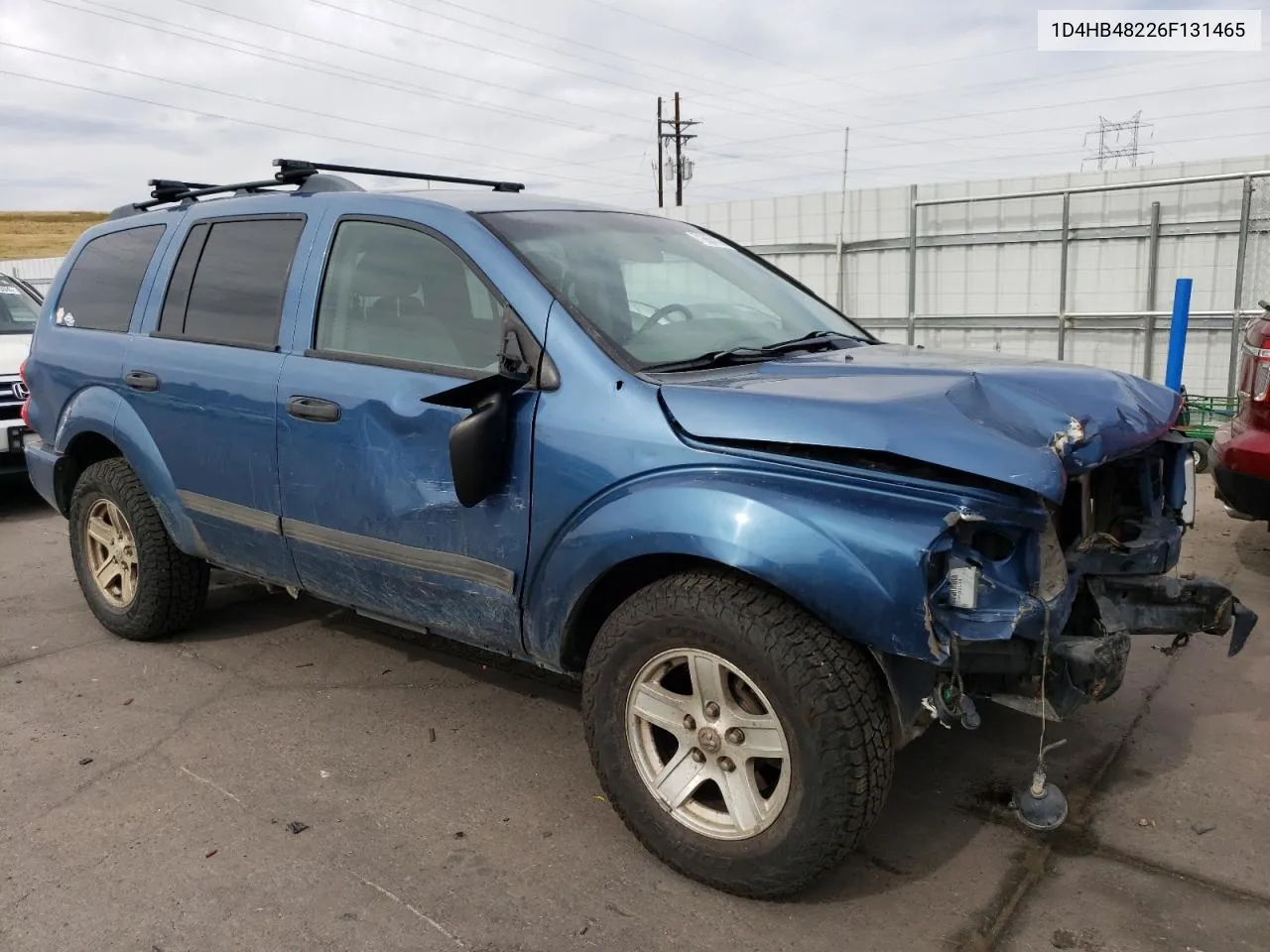 2006 Dodge Durango Slt VIN: 1D4HB48226F131465 Lot: 71655114