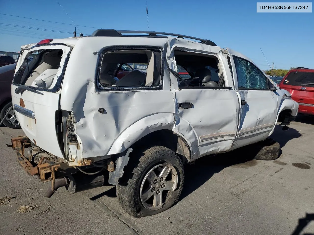 2006 Dodge Durango Limited VIN: 1D4HB58N56F137342 Lot: 72824904